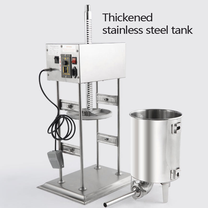 10L Electric Sausage Stuffer Stainless Steel Commercial Automatic Sausage Making Machine