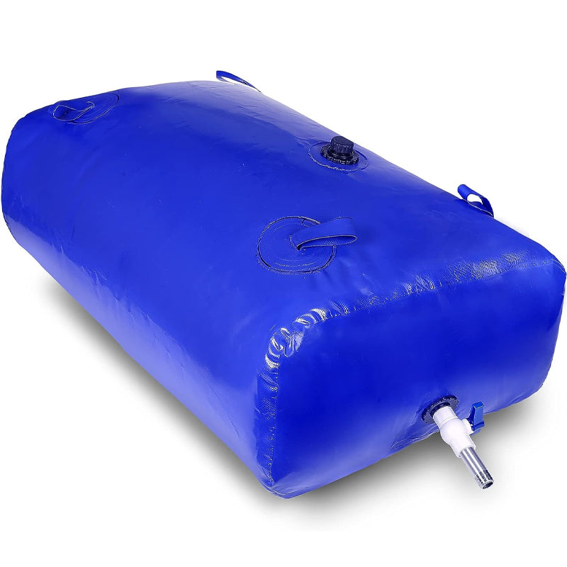 400L/100 Gallon Water Storage Bladder PVC Large Capacity Soft Water Bag Fire Prevention Emergency Water