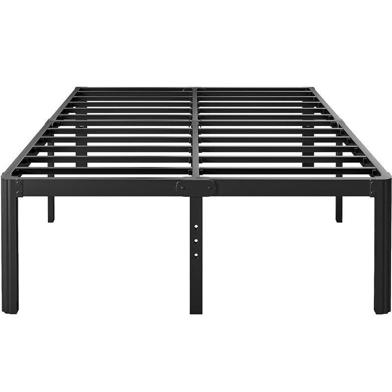 18 Inch Full Bed Frame 3000 lbs Loading Capacity Heavy Duty Metal Platform Noise Free Bed Frame