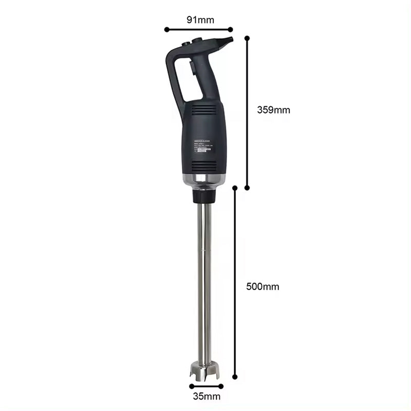 750W 20Inch Commercial Immersion Blender Variable Speed Kitchen Stick Mixer