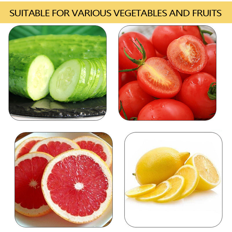 1/4" Stainless Steel Commercial Tomato Slicer Manual Fruits Vegetables Cutter Slicer Machine