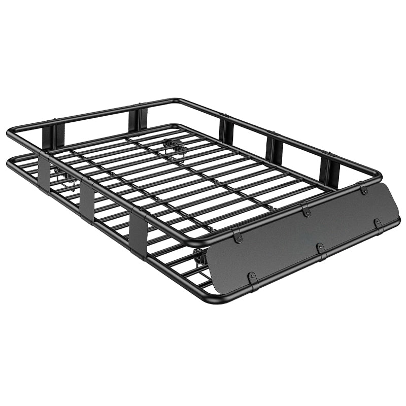 64" x 39" x 6" Roof Rack Cargo Basket 250 LBS Capacity Luggage Holder for SUV Truck Vehicle
