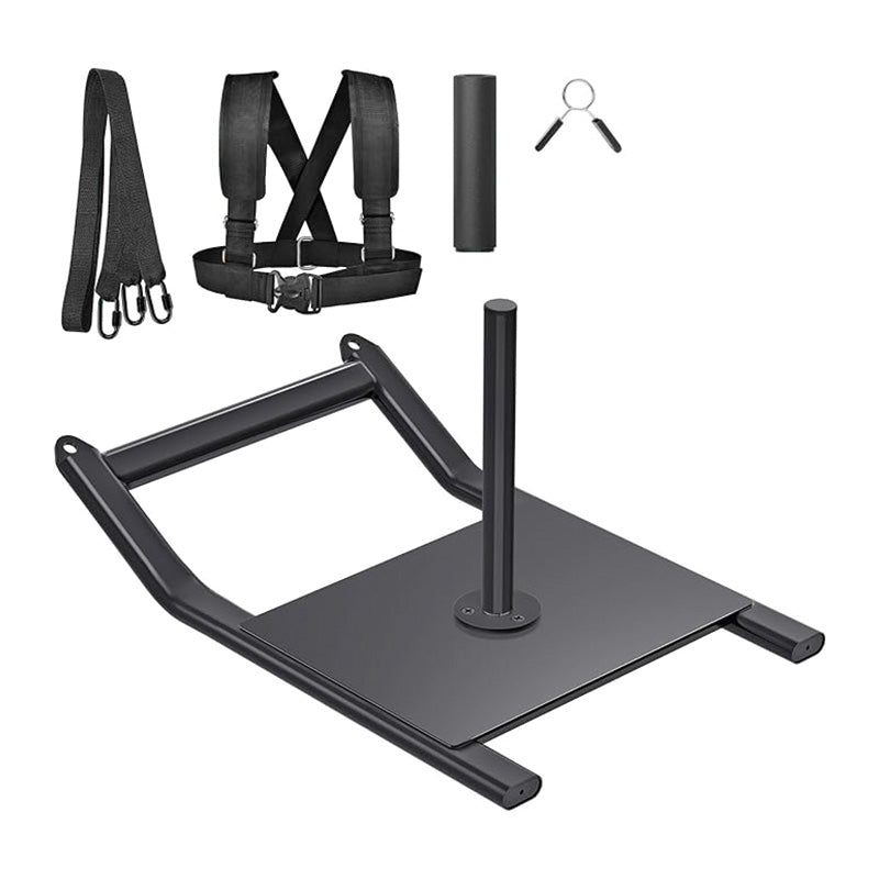Weight Sled, Fitness Strength Training Sled, Speed Training Sled for Athletic Exercise, Speed Improvement, Easily Through Obstacles, Suitable for 1" & 2" Weight Plate