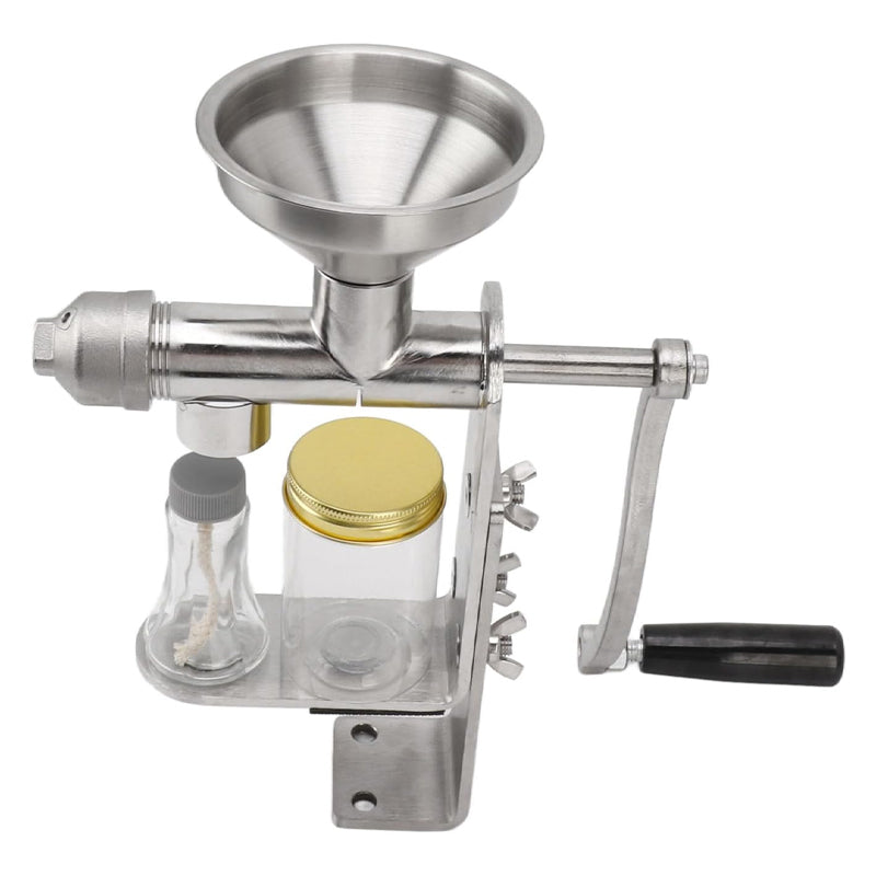 Manual Oil Press Machine Household Stainless Steel Oil Extractor Machine for Nut Seed