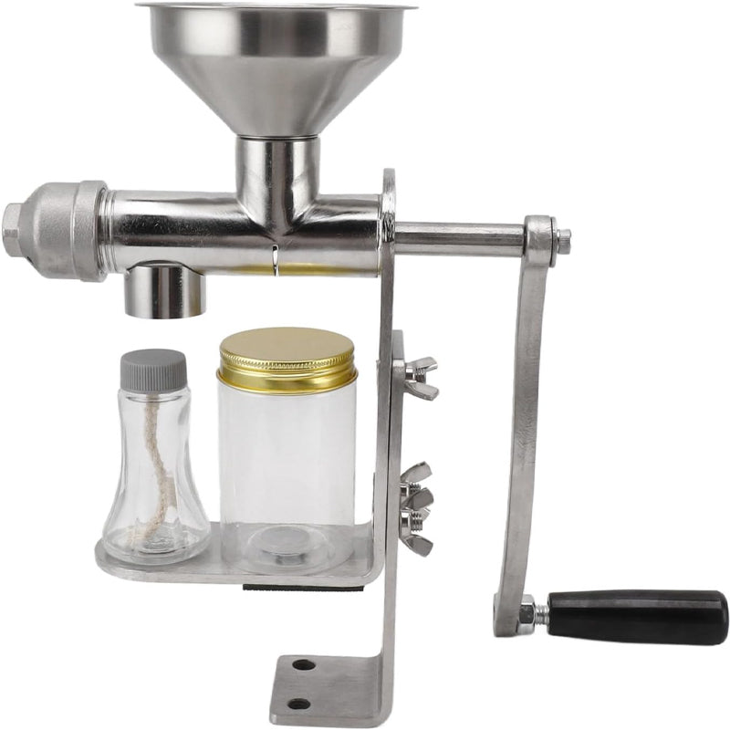 Manual Oil Press Machine Household Stainless Steel Oil Extractor Machine for Nut Seed