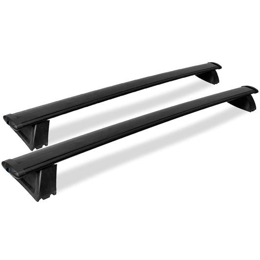 Roof Rack Cross Bars for 2011-2021 Jeep Grand Cherokee 220lbs Aluminum Cargo Carrier with Grooved Side Rails