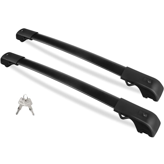 220lbs Roof Rack Cross Bars for 2014-2022 Subaru Forester Lockable Roof Rails Crossbars