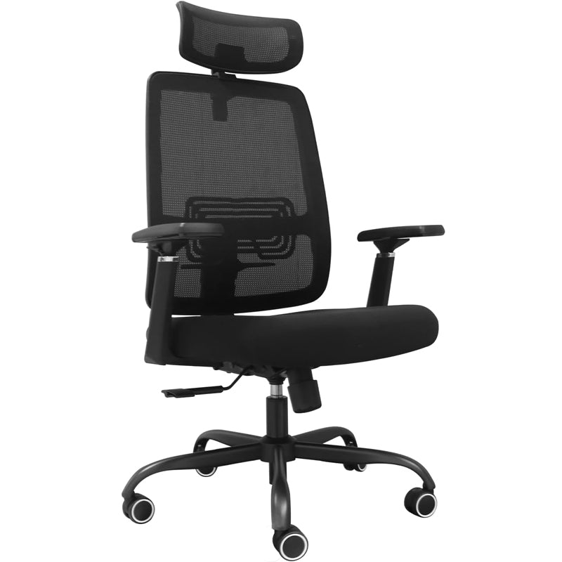 Ergonomic Office Chair with Adjustable Lumbar Support Mesh Computer Chair High Back Desk Chair