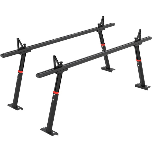 Truck Ladder Rack 800 lbs Capacity Adjustable Universal Truck Bed Ladder Rack Aluminum Ladder Rack