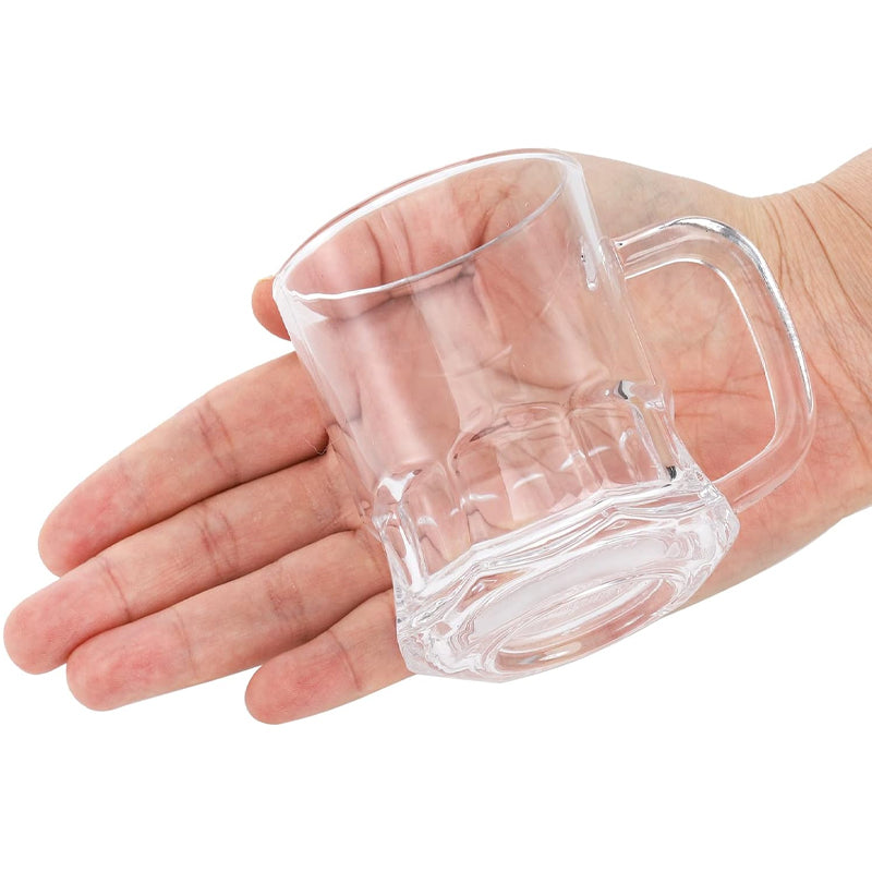 150ml/5oz Mini Beer Mug Beer Tasting Glass Beverage Drinking Glass with Handle