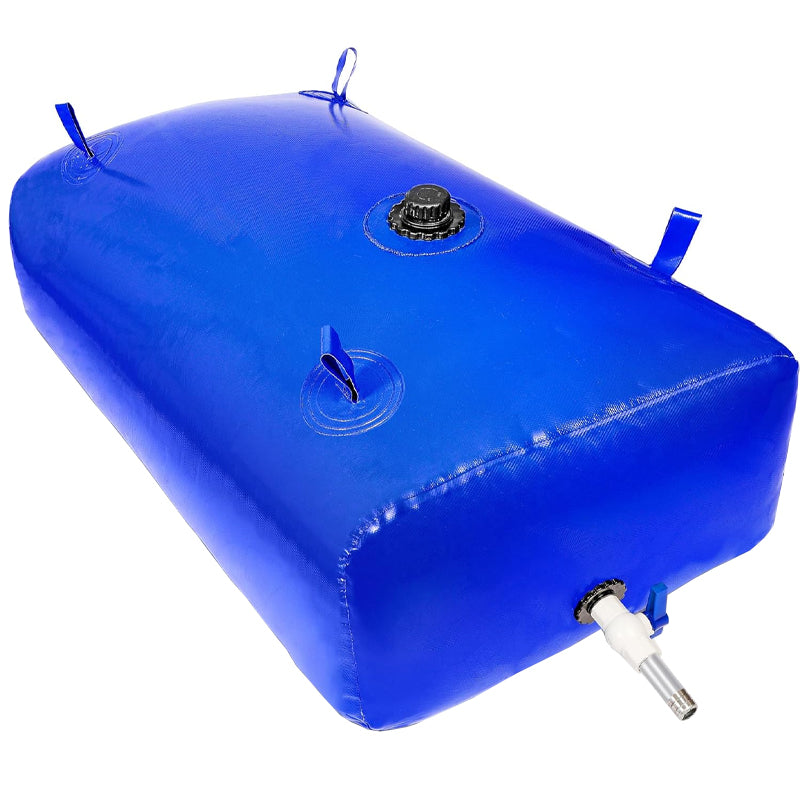 330L/87 Gallon Portable Water Storage Bladder Foldable Water Bladder Tank Emergency Water Use