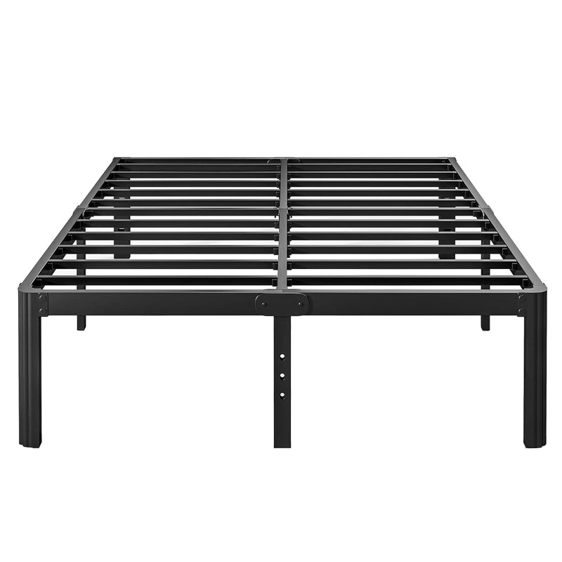 14 Inch King Bed Frame 3000 lbs Loading Capacity Heavy Duty Metal Bed Frame with Round Corners Noise Free