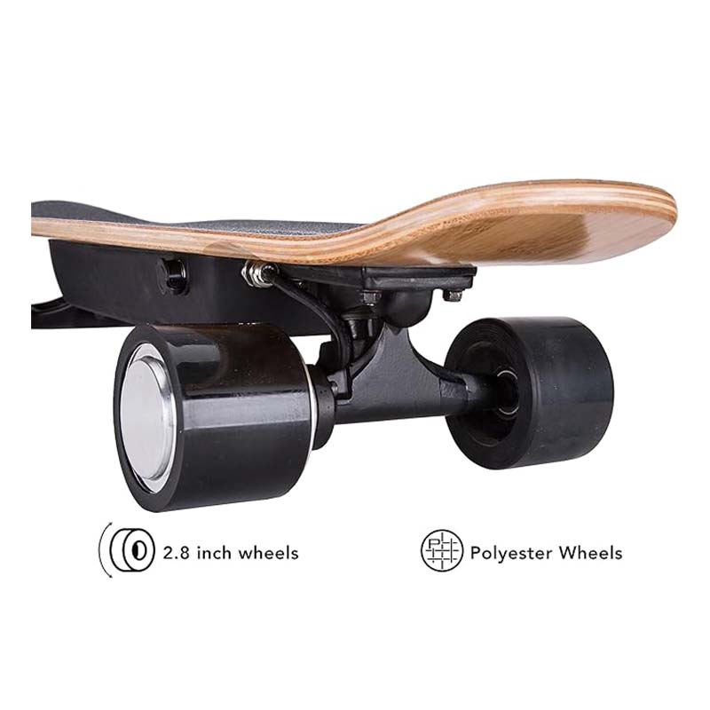 Electric Longboard Skateboard with Control 9 Mile Range for Adults Kids,Lightweight road bike fish shaped skateboard