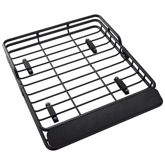 46"×39"×4" Heavy Duty Cargo Rack 550lbs Capacity Universal Rooftop Cargo Carrier Basket