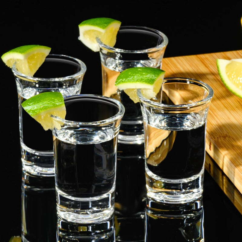 Elegant 45ml/1.5oz Spirits Shot Glass Lead Free Glass Whiskey Tequila Vodka Shot Glass
