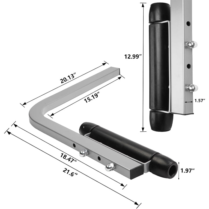 Boat Trailer Guide ons Heavy-Duty Roller Guide-On System Steel Trailer Guides with Mounting Accessories