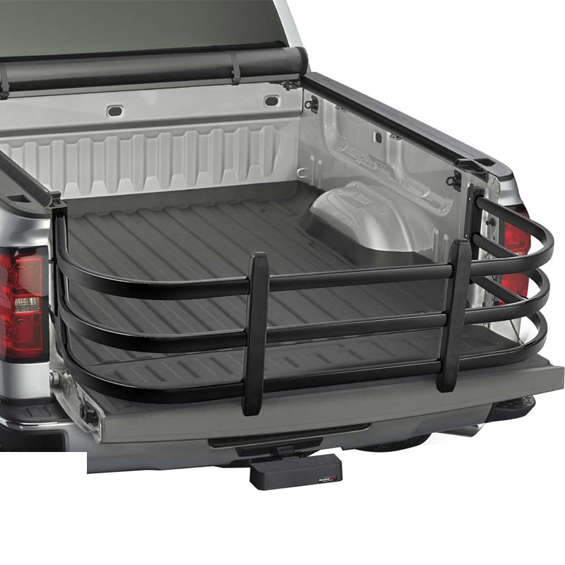 Truck Bed Extender 59"-69" Aluminum Retractable Tailgate Extender for Ford F150/F250 7+Titan 7+Sierra 3+Ram 1500/2500/3500