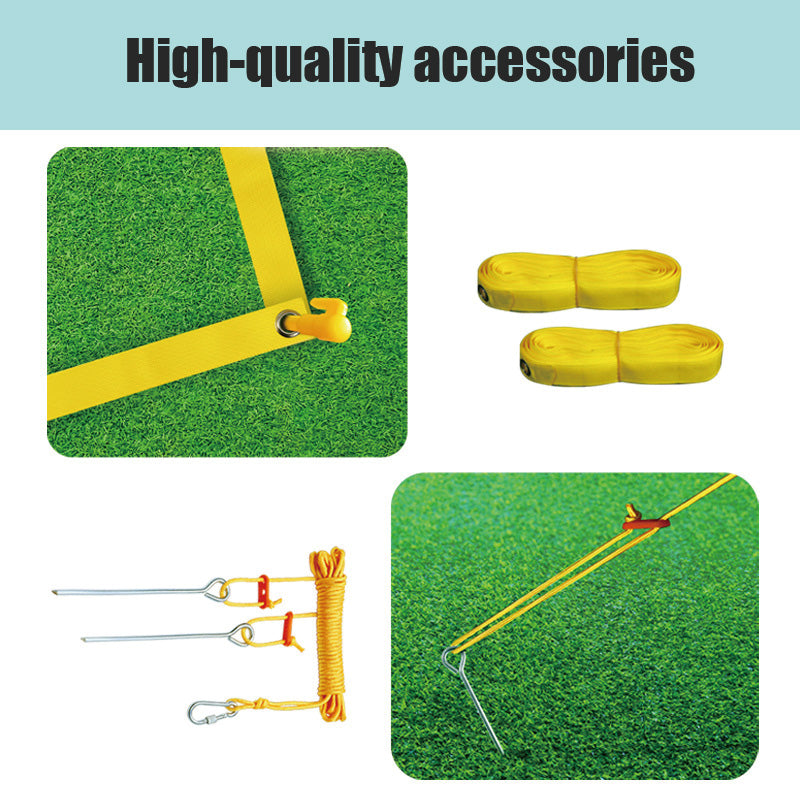 Volleyball Equipment,Beach Volleyball Premium Set, Outdoor Portable Volleyball Net with Carrying Bag