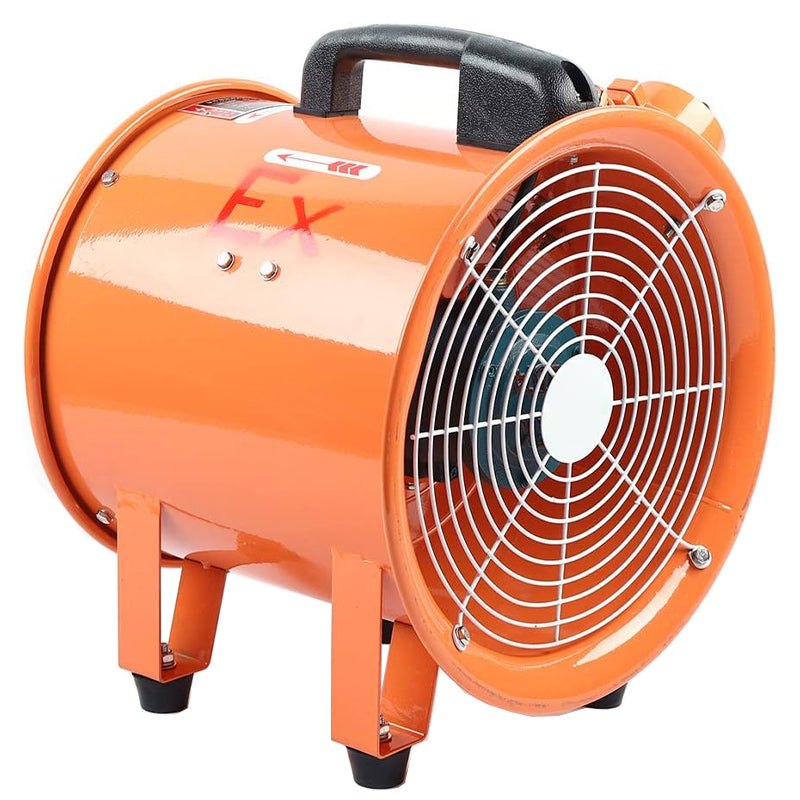 10" Explosion Proof Fan 250W Utility Blower Low Noise Axial Fan for Extraction and Ventilation