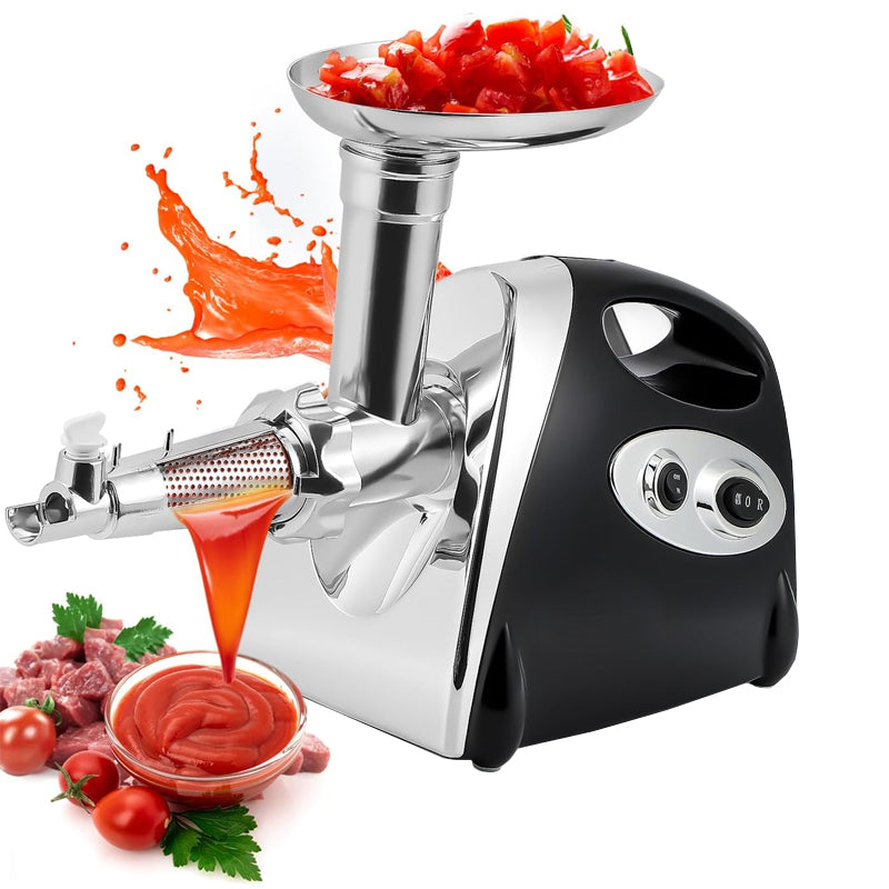 800W Electric Tomato Strainer All In One Cheese Grater Electric Meat Grinder Electric Vegetable Cutter