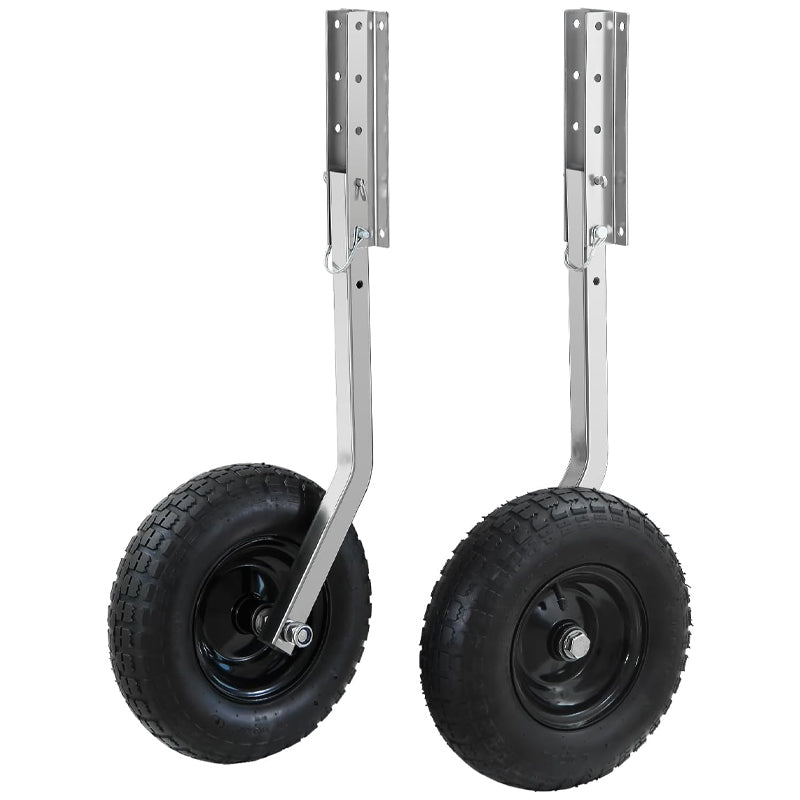 12" Boat Launching Wheels with 500lbs Load Capacity Aluminum Transom Launch Wheels