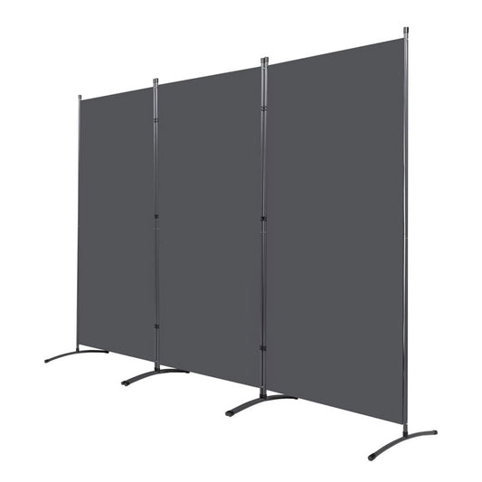 Indoor Room Divider, Portable Office Partition, Room Divider Wall Screen 3 Pieces, Folding Partition Privacy Screen Wall
