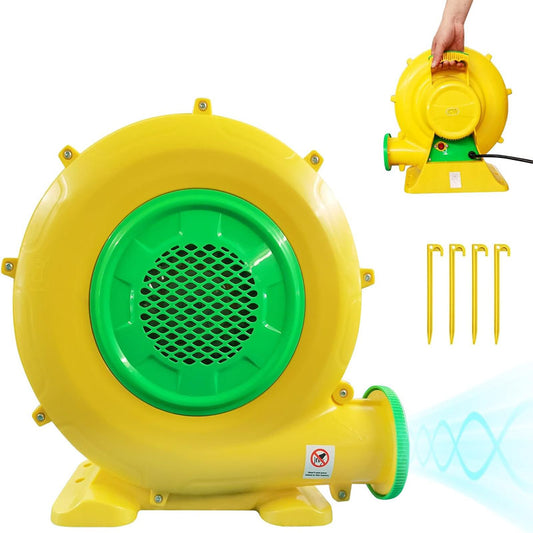 Air Blower 480W 0.64HP Bounce House Blower for Inflatable Bounce House Bouncy Castle Jumper Water Slid Blower Corded