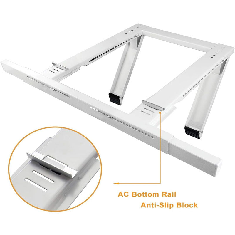 Air Conditioner Support Bracket Max. 220 lbs Load Capacity Heavy-Duty Window AC Bracket