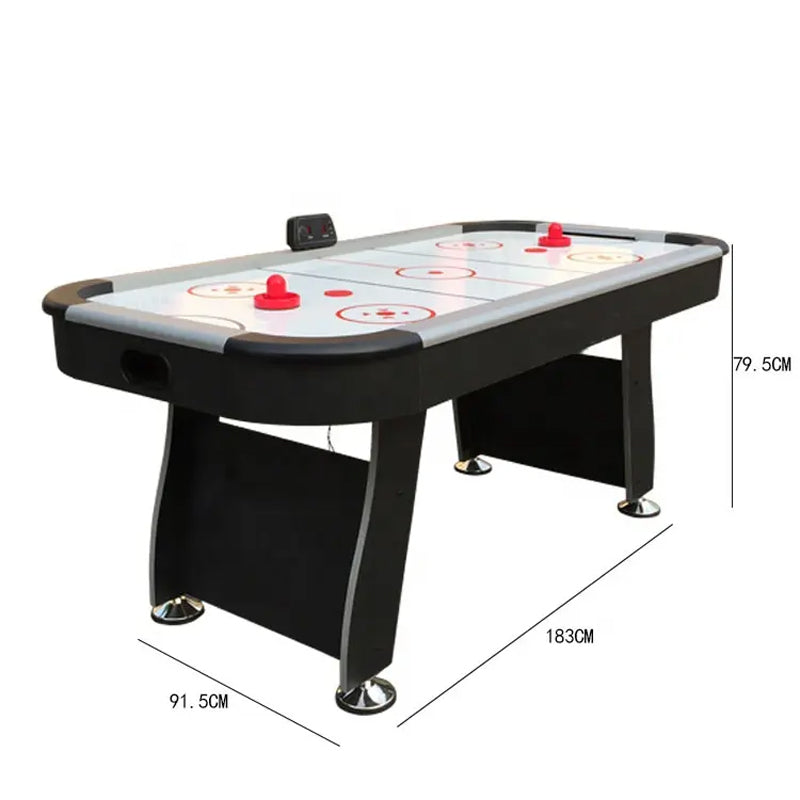 Classic Sport 6Ft Air Hockey Table With Audio Electronic Scoring System