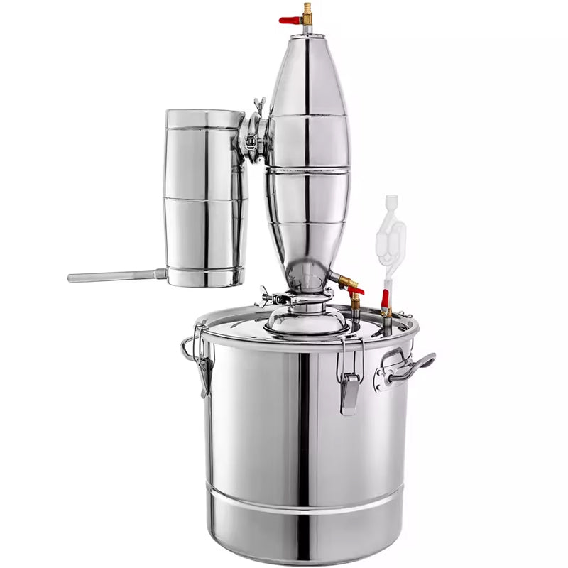 304 Brewing Equipment, 50l 13.2gal Small Alcohol Household Distiller, Brandy Spirit Distiller