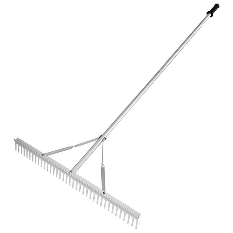 Multifunctional Household Outdoor Aluminum, Landscape Rake Gardening Rake