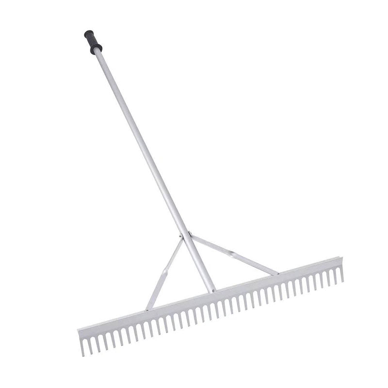 Lightweight Aluminum Detachable Garden Rake Grass Rake Lake Rake Garden Rake