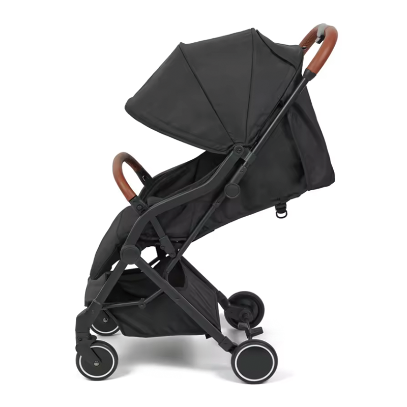 Standard Baby Stroller Lightweight,One Hand Fold Compact & Self-Standing,Newborn Stroller,Infant Stroller for Travel,Graphite Gray