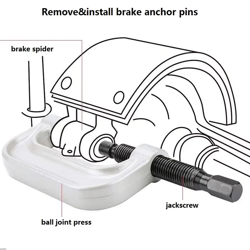 21pcs Master Ball Joint Press Upper And Lower Ball Joint Removal Tool Automotive Mechanic Tool Set