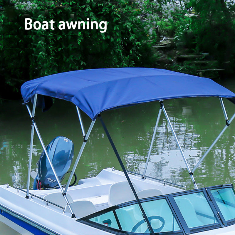 Boat Awning, Speedboat Inflatable Boat Assault Boat High-Speed Boat Folding Rain Awning
