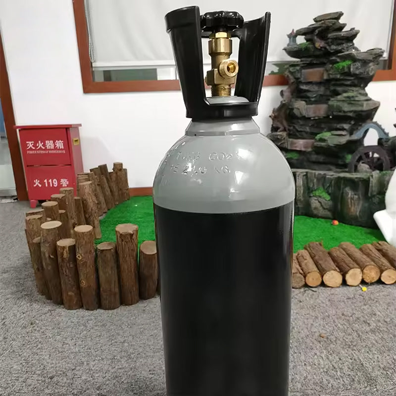 High Pressure Co2 Cylinder Co2 Beer Gas Cylinder With 13.4L Capacity Food Grade Co2 Tank