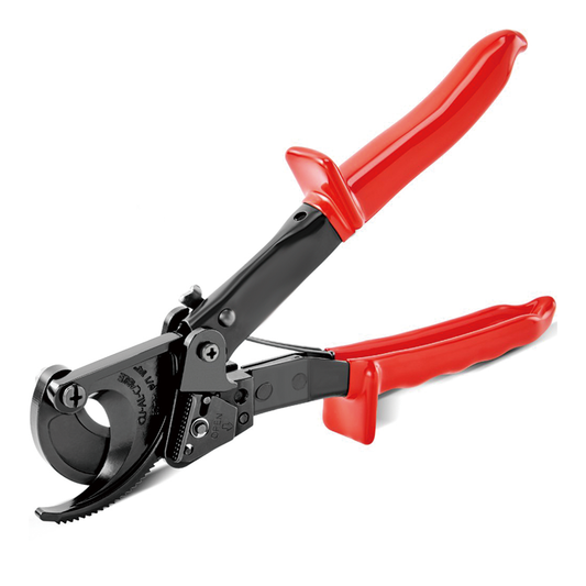 Ratcheting Cable Cutter, 10" Wire Cutter Heavy Duty, Strong Silicon-Manganese Spring Steel Blade-for Cutting Up to 240 mm² /473 MCM Electrical Wire