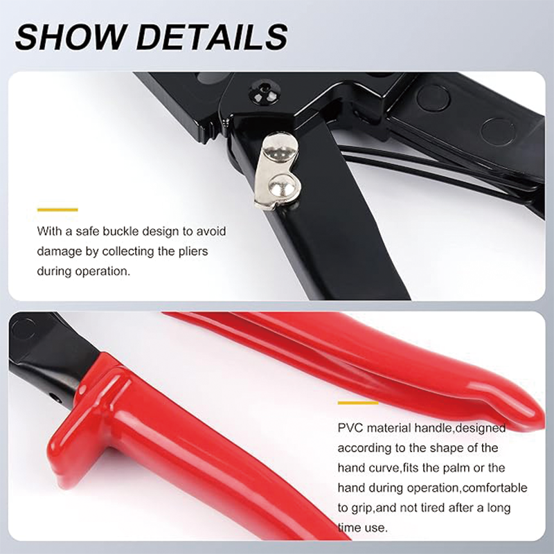 Ratcheting Cable Cutter, 10" Wire Cutter Heavy Duty, Strong Silicon-Manganese Spring Steel Blade-for Cutting Up to 240 mm² /473 MCM Electrical Wire