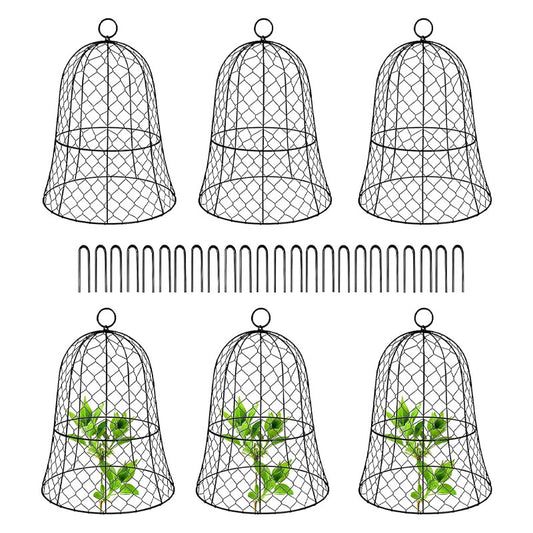 Garden Net, Wire Plant Protection Cover With Foot Fork