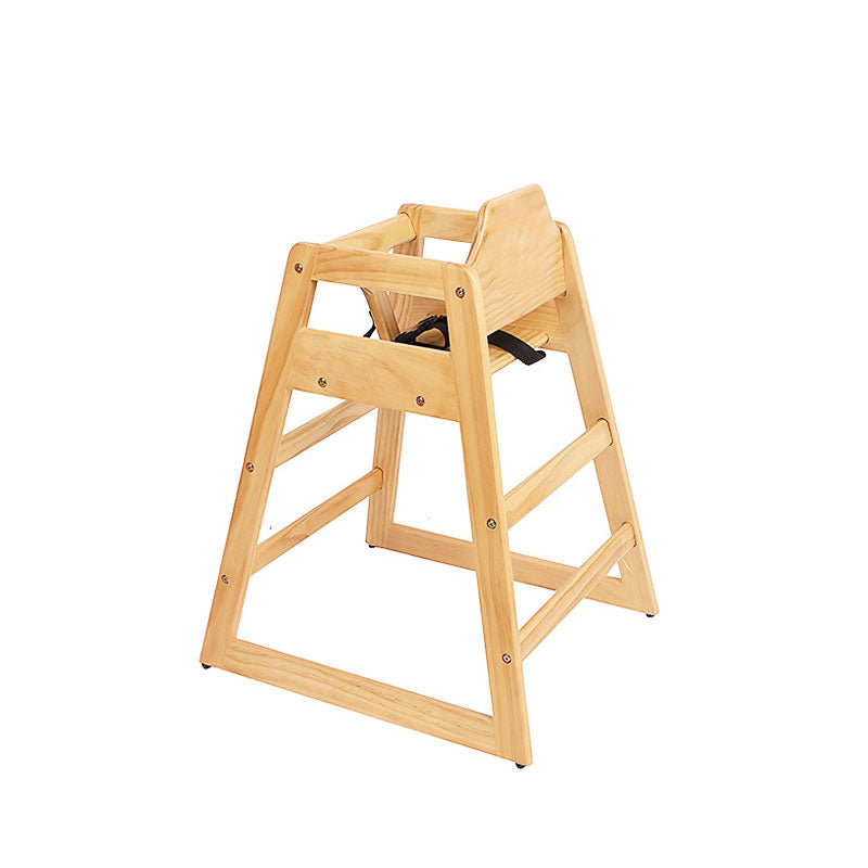 Baby High Chair, Children's High Chair, Solid Wood Dining Chair, Hotel Baby Dining Stool