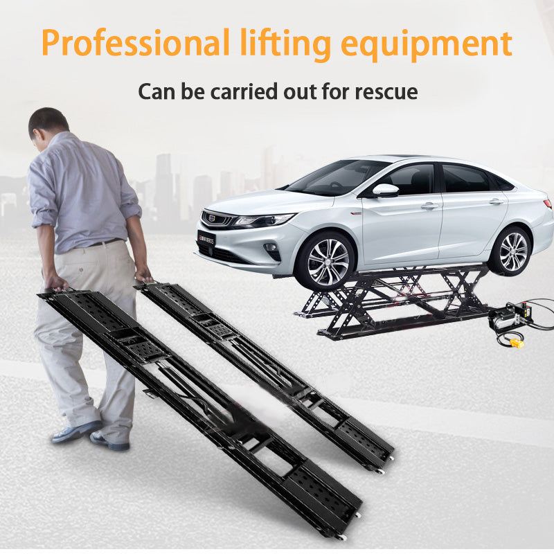 Portable Lift, Mobile Lift, Hand-Pull Simple Lift For Emergency Rescue,Car Lift