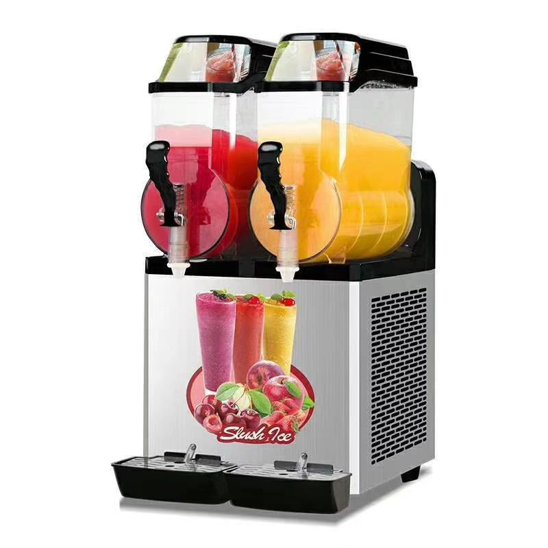 Double Cylinder Snow Melting Machine, Commercial Slush Cold Drink Machine, Smoothie Machine, Snow Grain Machine, Juice Machine, Beverage