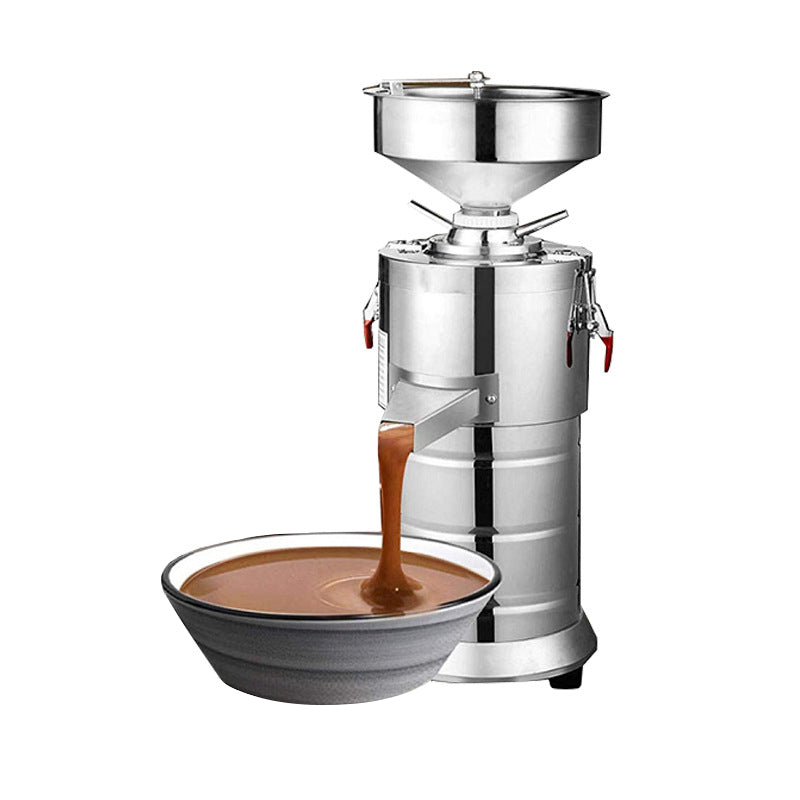 Commercial Peanut Butter Maker 10.6" x 10.6" x 25.2" Electric Peanut Butter Maker 15kg/h Sesame Paste Making Machine