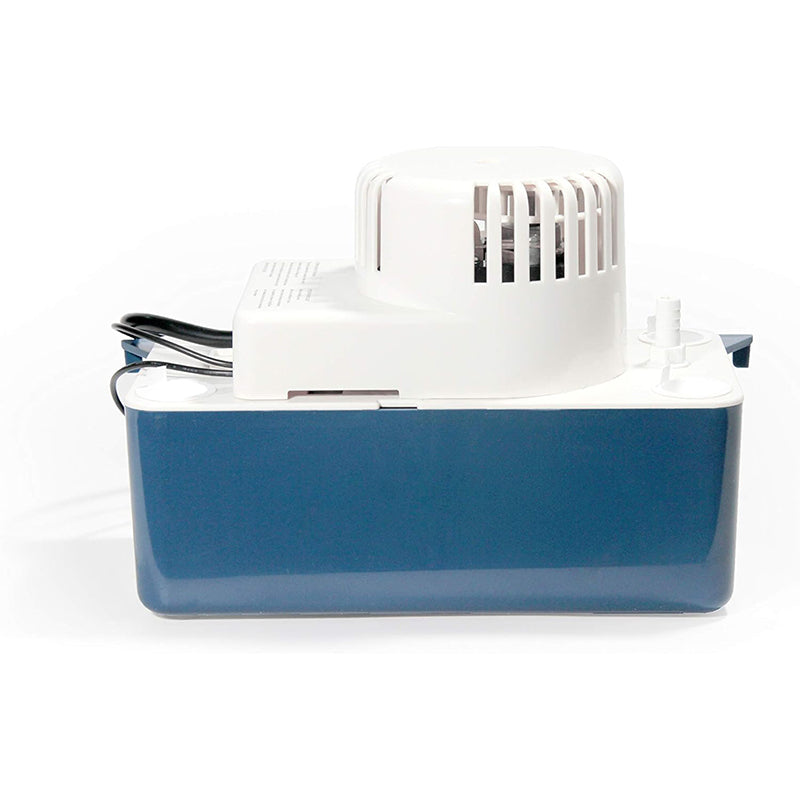 Condensate Removal Pump 115V Automatic Snap-action Switches Rustproof High Impact ABS Material