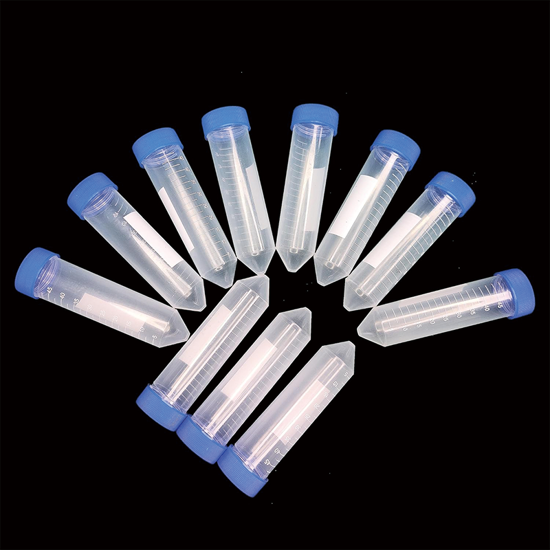 50ML Conical Centrifuge Tubes, Polypropylene Conical Tubes with Graduated and Write Marks, DNase/RNase Free (25 PCS)