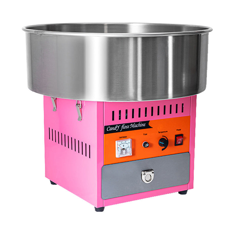 Commercial Stall Fully Automatic Drawing Cotton Candy Machine Electric Fancy Cotton Candy Making Machine