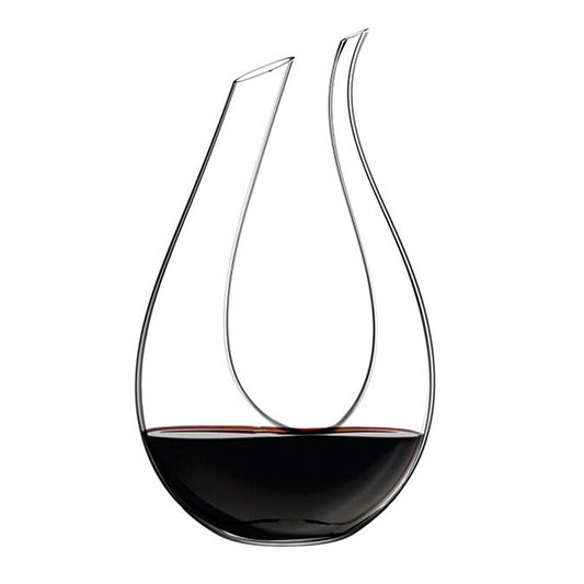 European Style Crystal Thickened Red Wine Decanter Household Glass Wine Personality Creative Quick Wine Dispenser Crystal Swan Decanter 1.5L