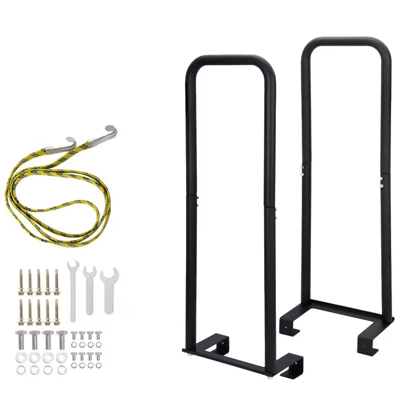 Handling Garage Sheet Dolly Custom Dolly Converter Easy Assembly 12 x 37" Black Powder Coated Steel Drywall Cart