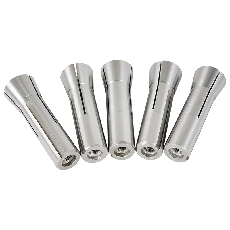 10 pcs Precision R8 Collet Chuck Spring Collet Set, Round Collet Set 3-20MM Fit for CNC Engraving Machine and Milling Lathe Tool