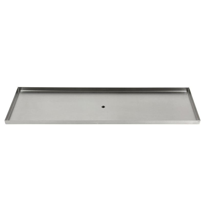 24" x 9" Surface Mount Drip Pan with Drain